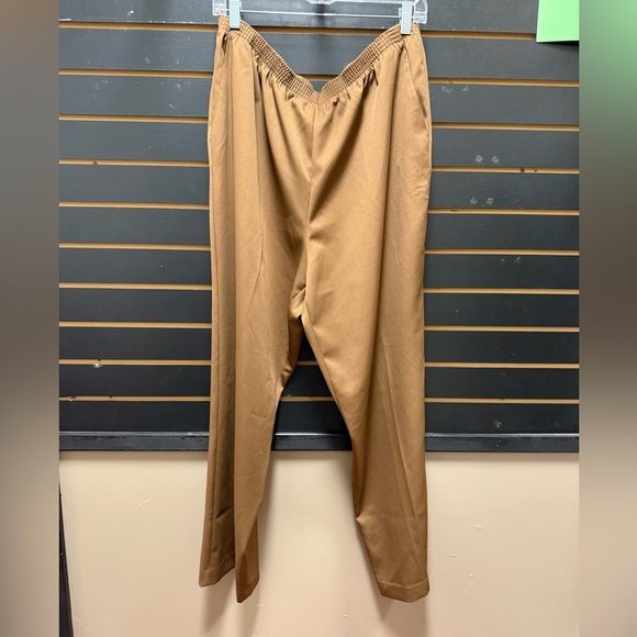 NWT Alfred Dunner autumn elastic waist pant size 18 - Picture 1 of 4